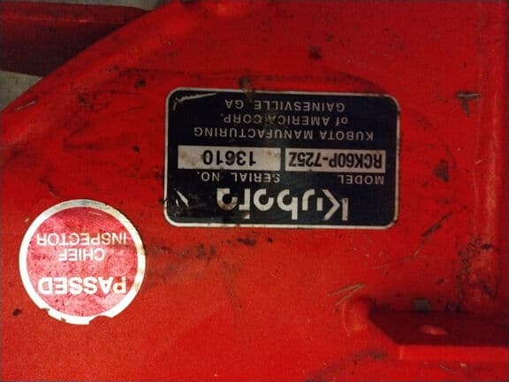Image of Kubota Z725 equipment image 4
