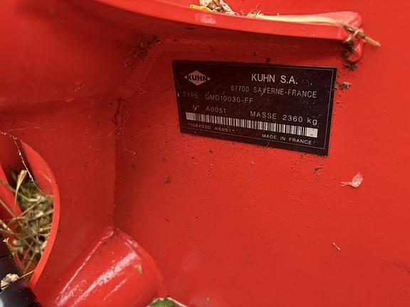 Image of Kuhn GMD 10030 equipment image 2