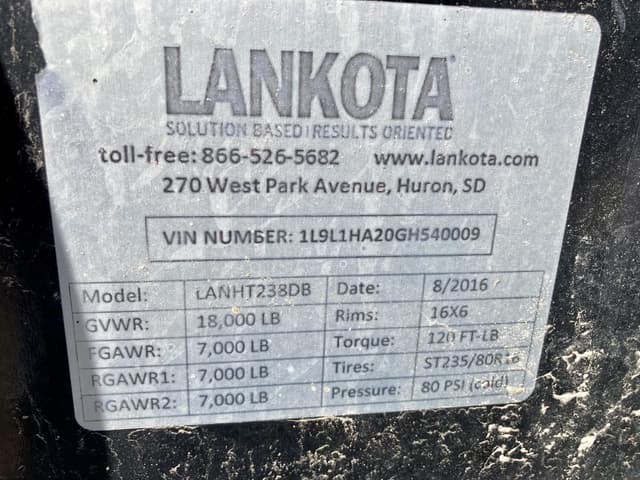 Image of Lankota Undetermined equipment image 2