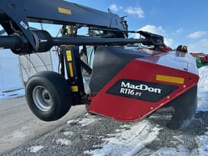 SOLD - 2016 MacDon R116PT Stock No. 239721 Hay and Forage with 16 ft ...