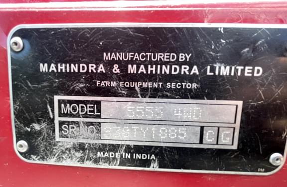 Image of Mahindra 5555 Image 1