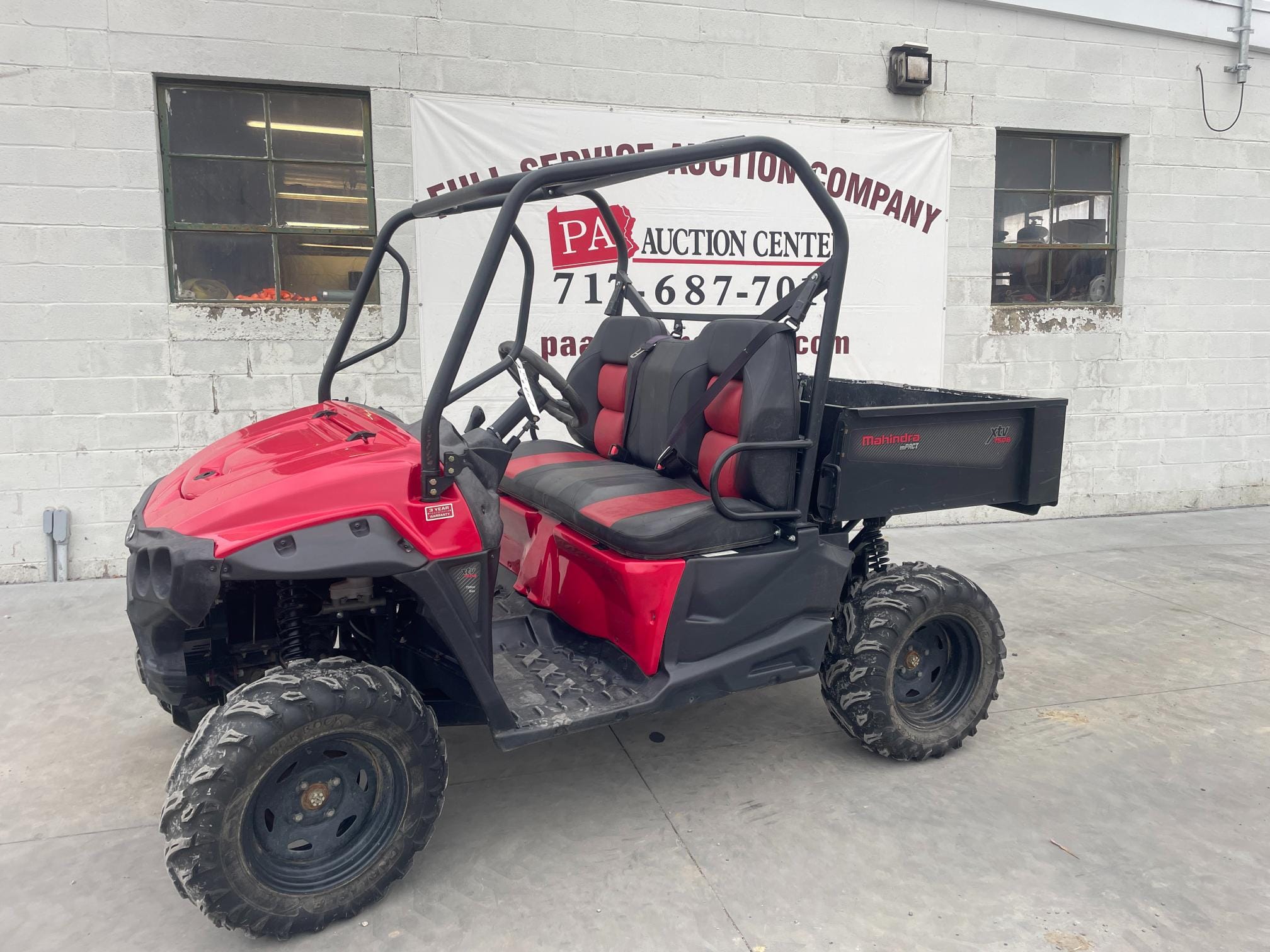2016 Mahindra XTV750 Equipment Image0