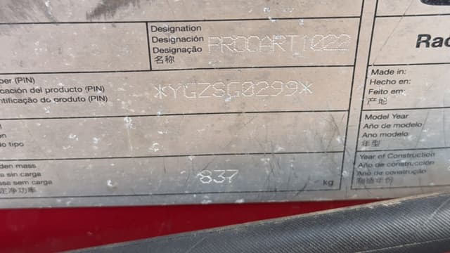 Image of New Holland ProCart 1022 equipment image 2