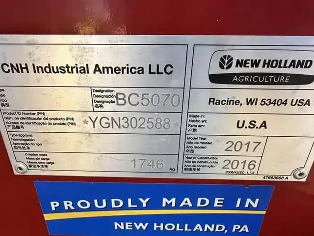 Image of New Holland BC5070 equipment image 4