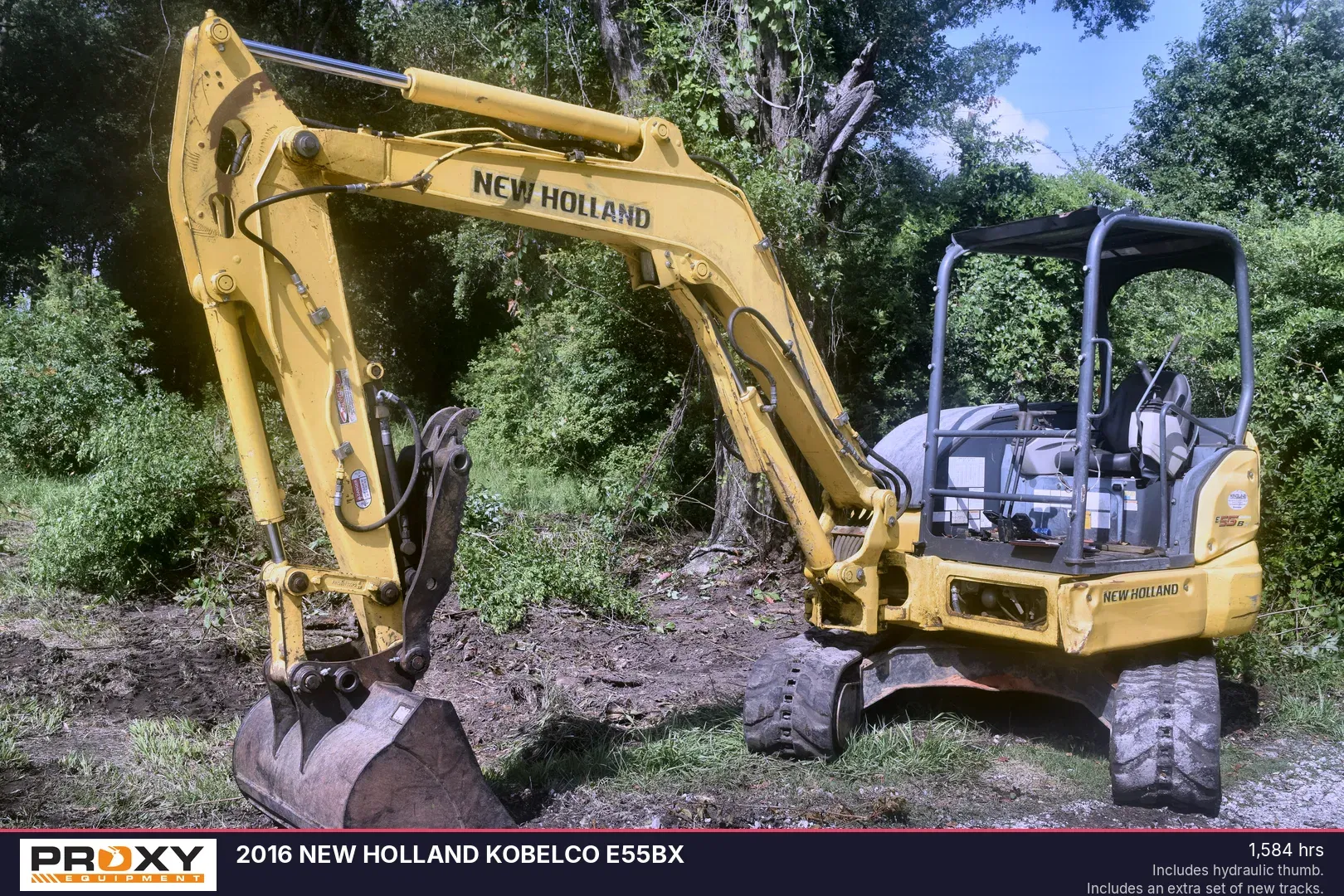 2016 New Holland E55BX Equipment Image0
