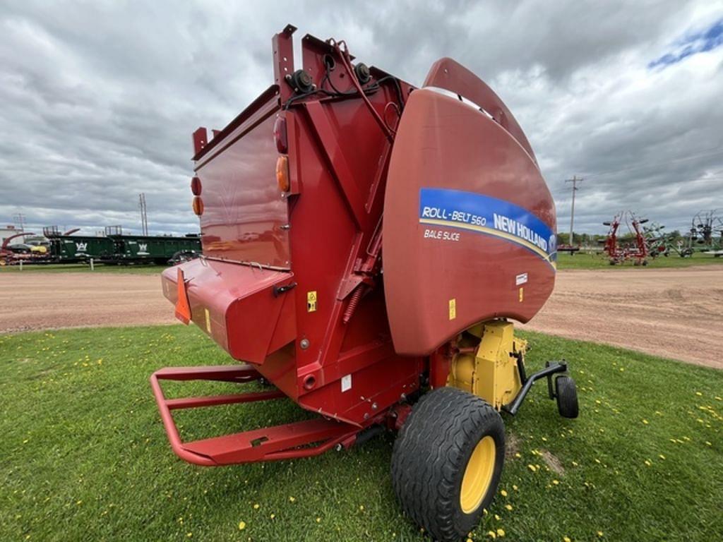 Image of New Holland RB560 Bale Slice Image 1