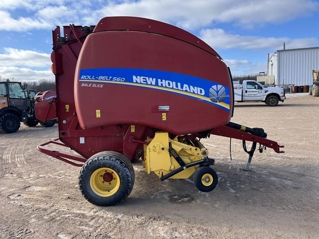 Image of New Holland RB560 Bale Slice equipment image 4