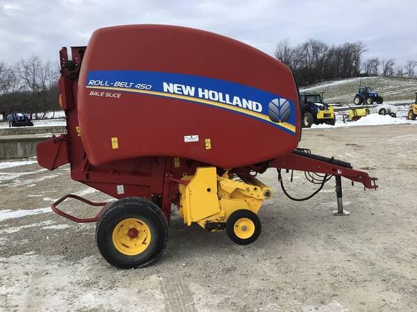 Image of New Holland RB450 Bale Slice Primary image