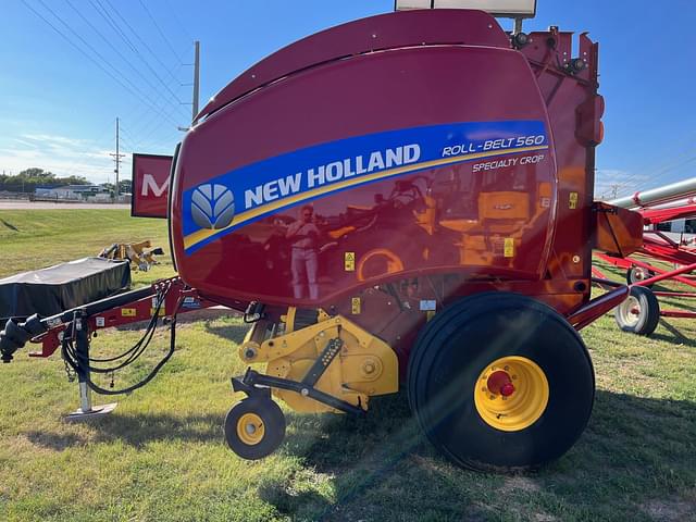 Image of New Holland RB560 Specialty Crop equipment image 1