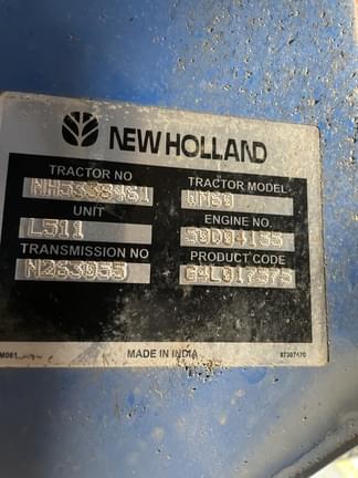 Image of New Holland Workmaster 60 equipment image 4