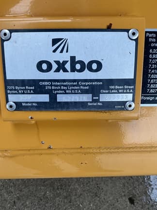 Image of Oxbo 330 equipment image 1