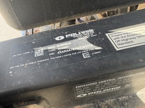 Image of Polaris Ranger 6x6 Primary image