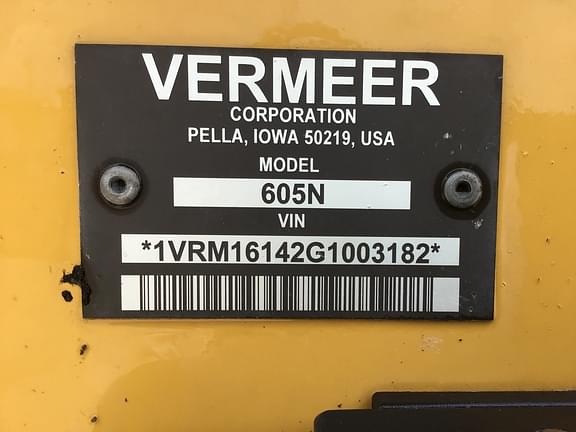 Image of Vermeer 605N Select equipment image 1