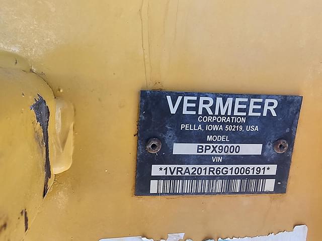 Image of Vermeer BPX9000 equipment image 4