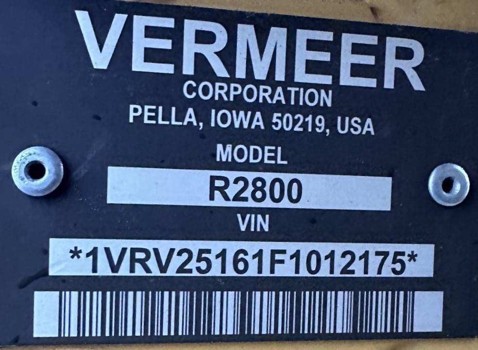 Image of Vermeer R2800 Image 1