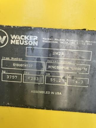 Image of Wacker Neuson SW28 equipment image 1