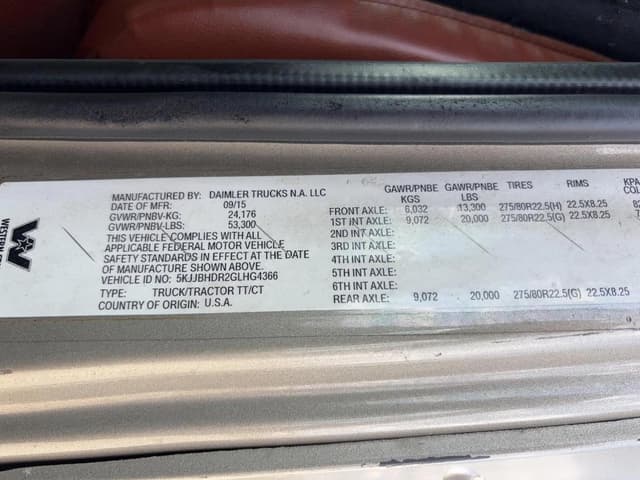 Image of Western Star 5700XE equipment image 2