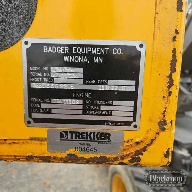 Image of Badger 470TM equipment image 1