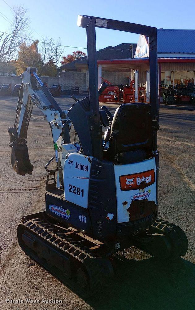 Image of Bobcat 418 equipment image 4