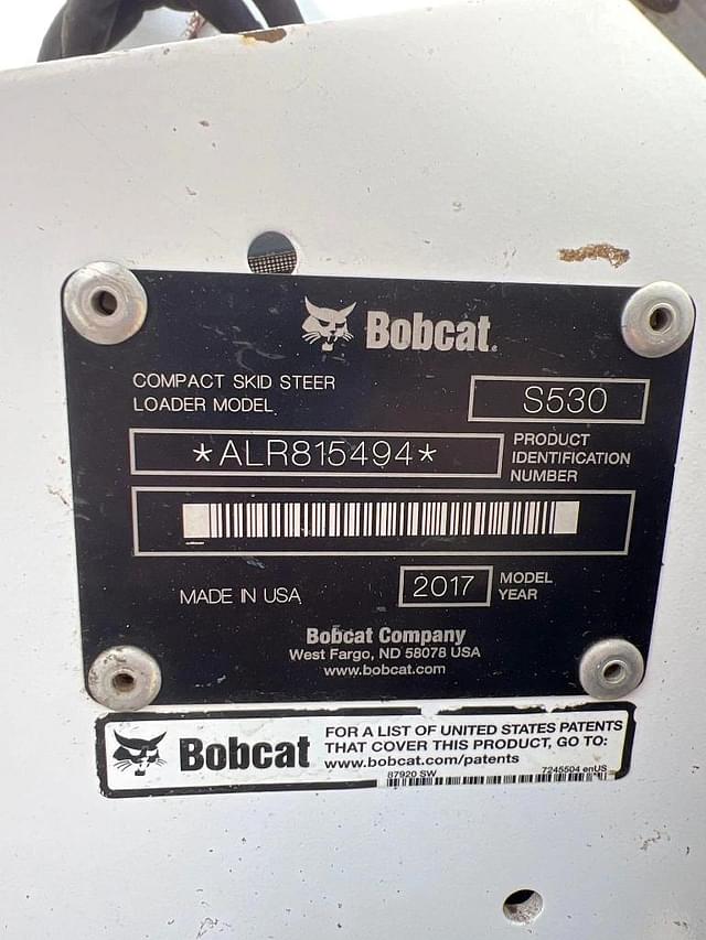 Image of Bobcat S530 equipment image 3