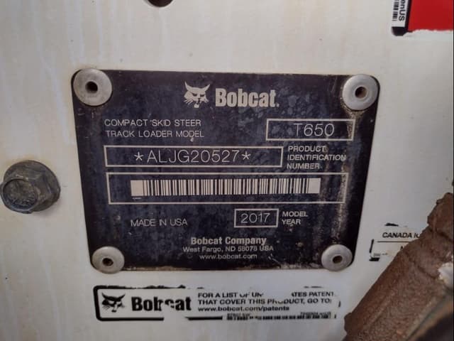 Image of Bobcat T650 equipment image 4