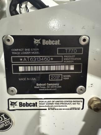 Image of Bobcat T770 equipment image 3