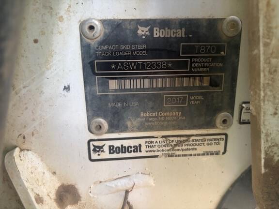 Image of Bobcat T870 equipment image 4