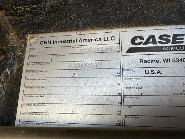 Image of Case IH 9240 equipment image 1