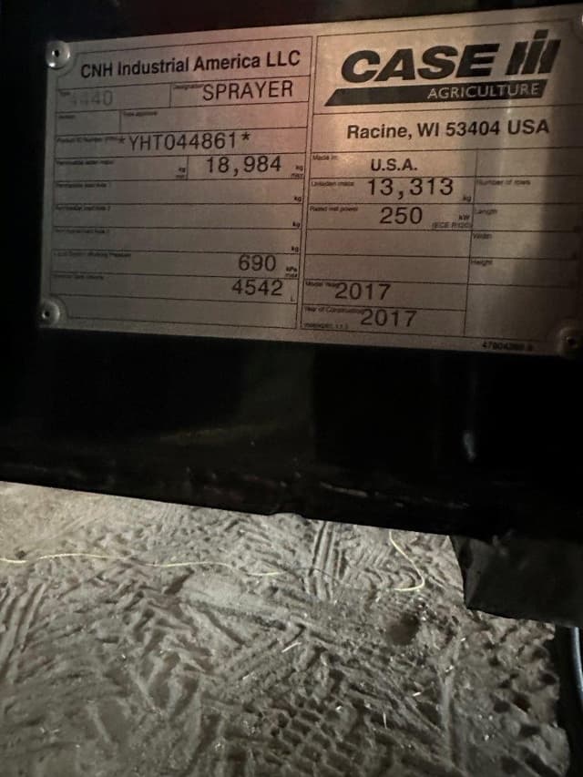 Image of Case IH Patriot 4440 equipment image 1