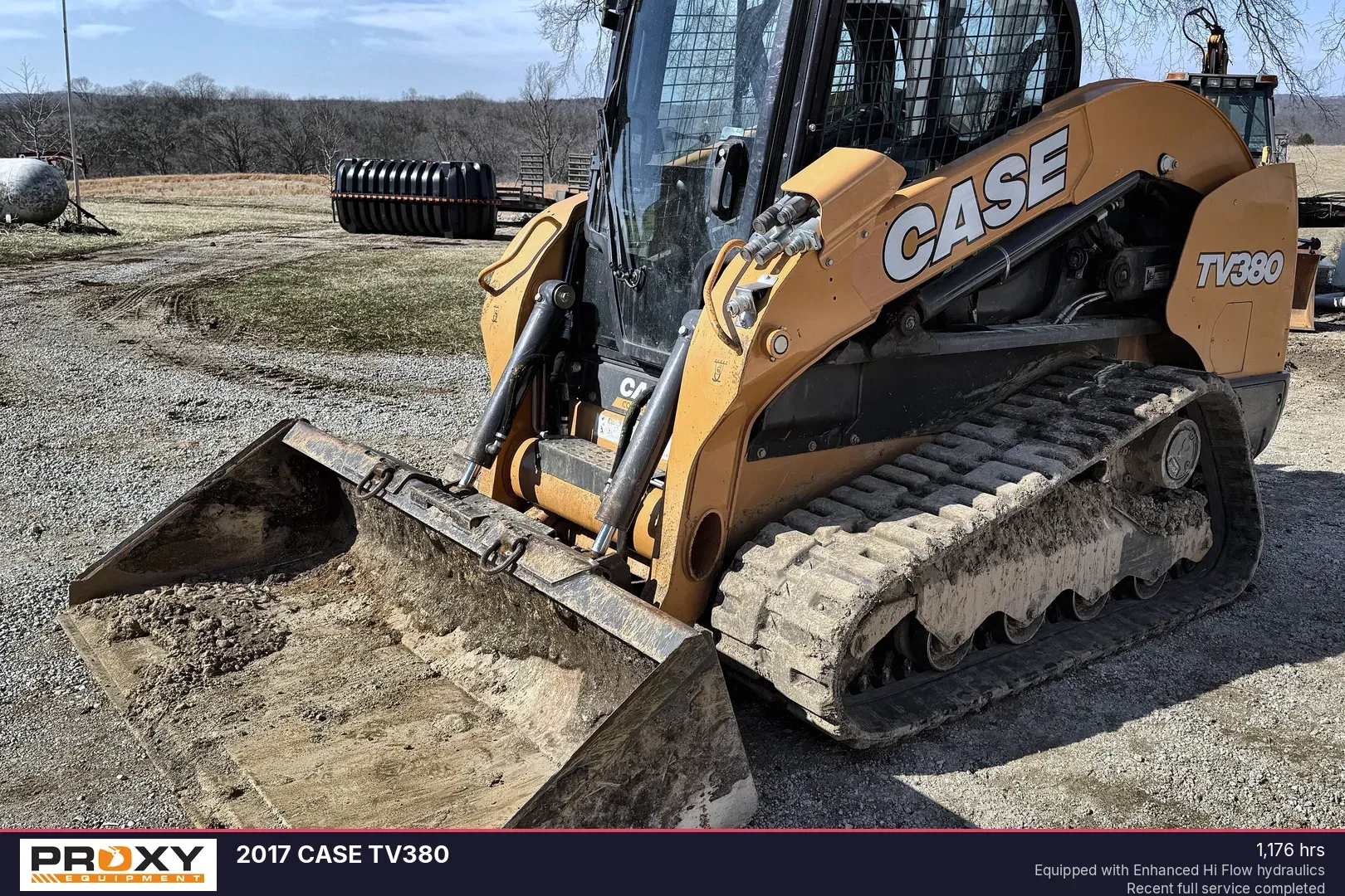 2017 Case TV380 Equipment Image0