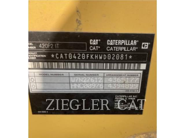 Image of Caterpillar 420F2 equipment image 1