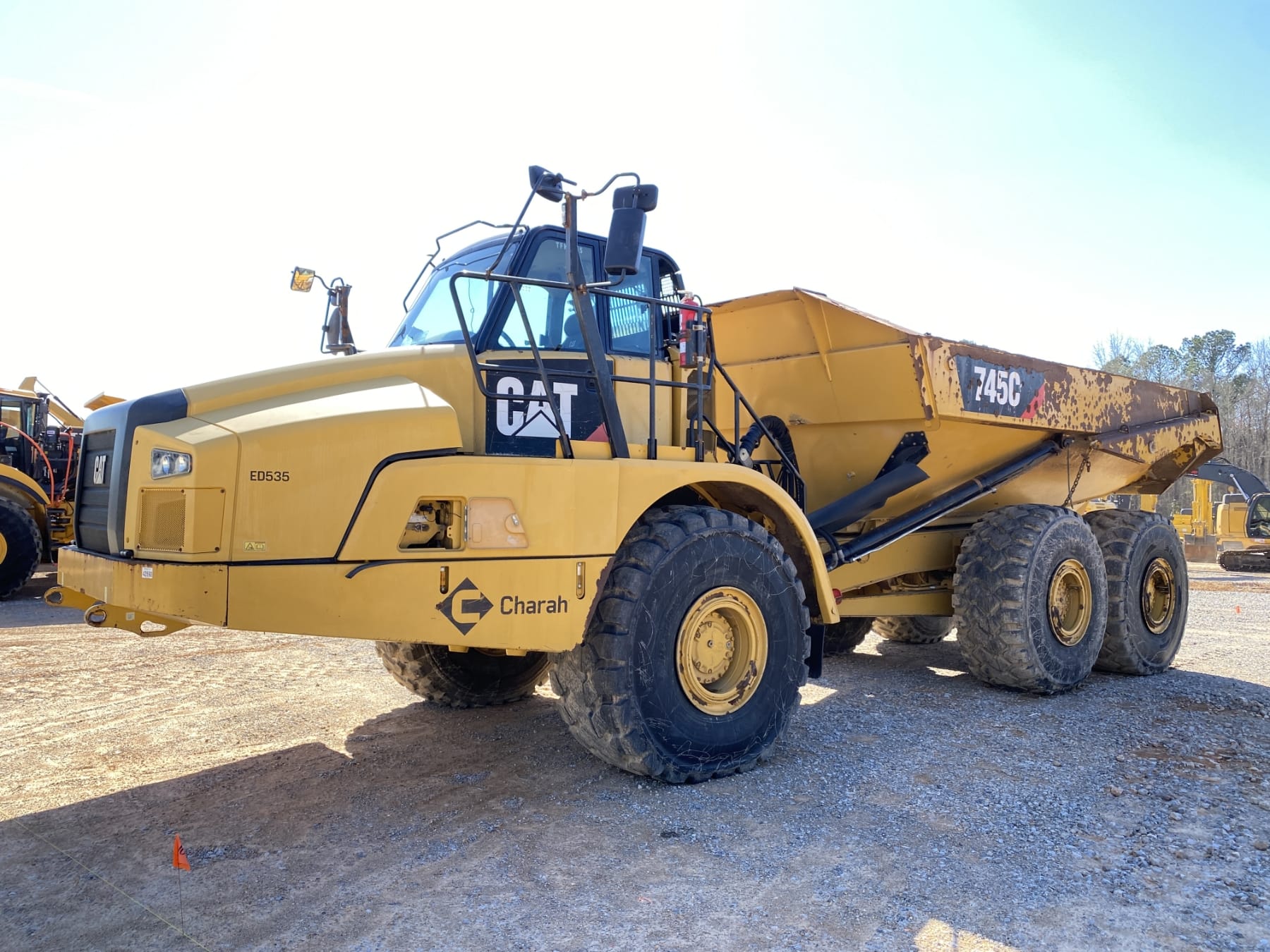 2017 Caterpillar 745C Equipment Image0