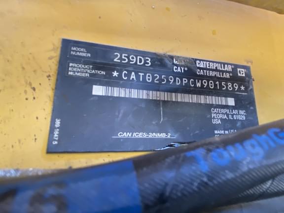 Image of Caterpillar 259D equipment image 4