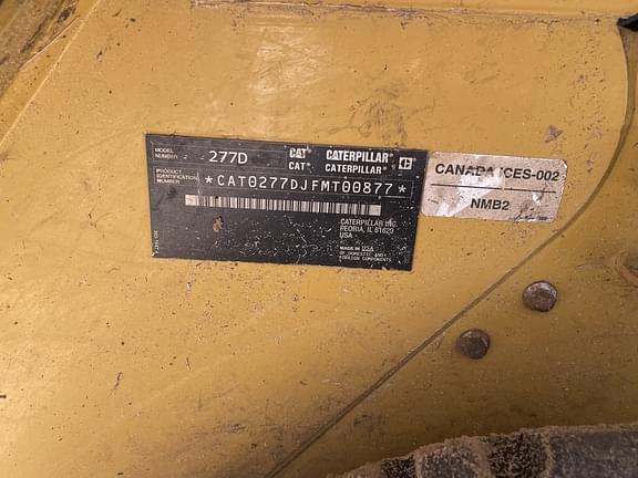 Image of Caterpillar 277D equipment image 2