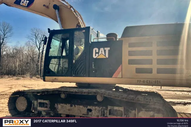 Image of Caterpillar 349FL equipment image 1