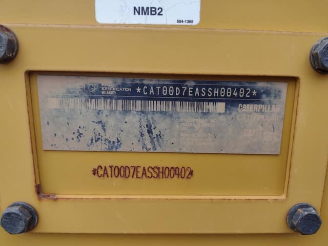 Image of Caterpillar D7E equipment image 4