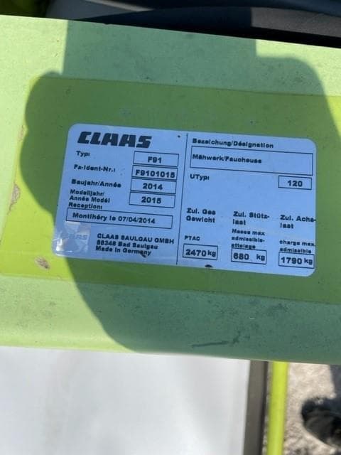 Image of CLAAS 3600TRC equipment image 4