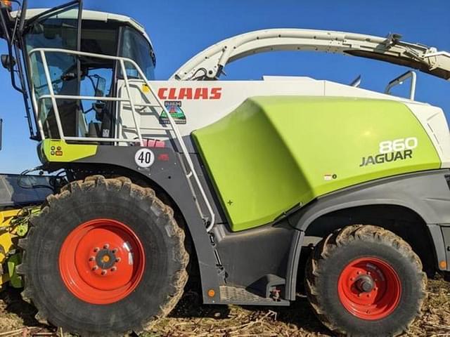 Image of CLAAS Jaguar 860 equipment image 1