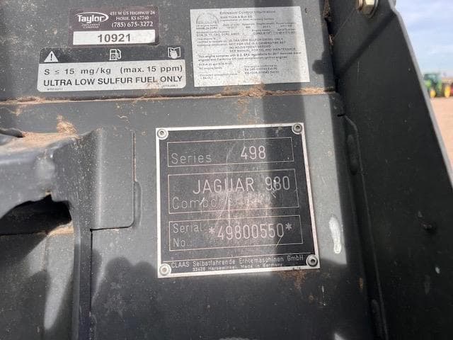 Image of CLAAS Jaguar 980 equipment image 4