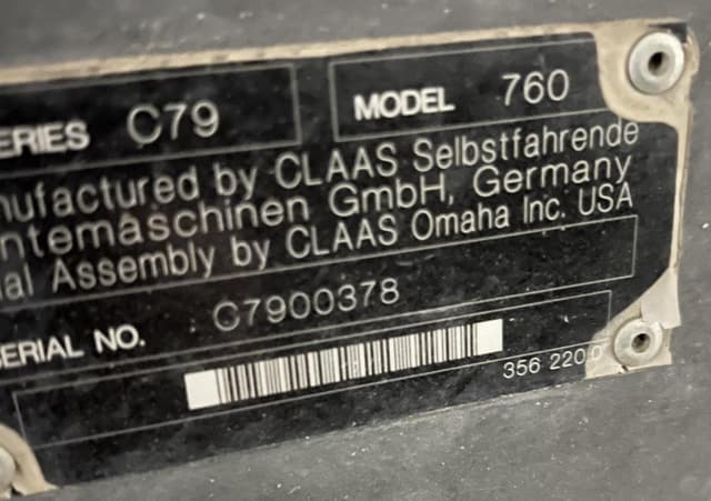 Image of CLAAS LEXION 760TT equipment image 3