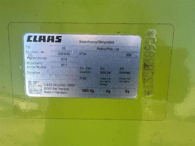 Image of CLAAS PU380 equipment image 3