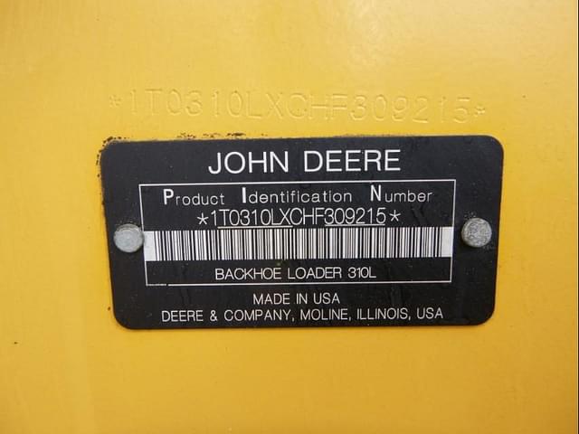 Image of John Deere 310L equipment image 4