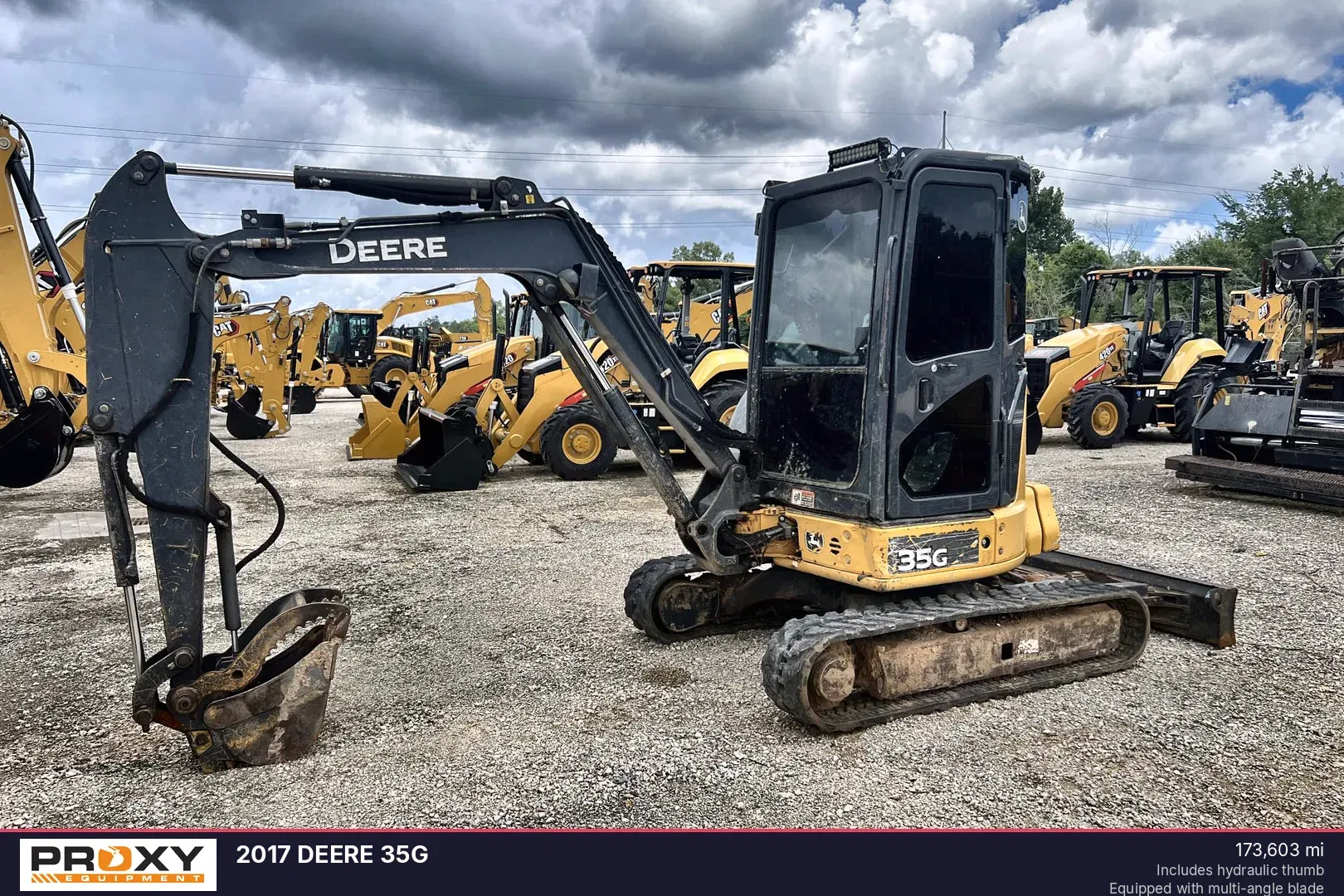 2017 John Deere 35G Equipment Image0