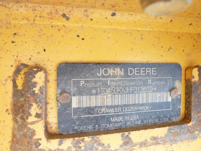 Image of John Deere 450K equipment image 4