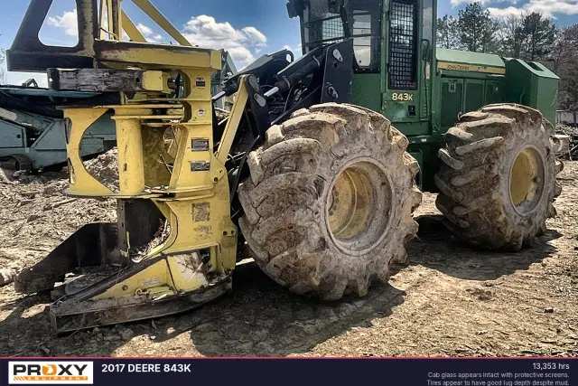 Image of John Deere 843K equipment image 1