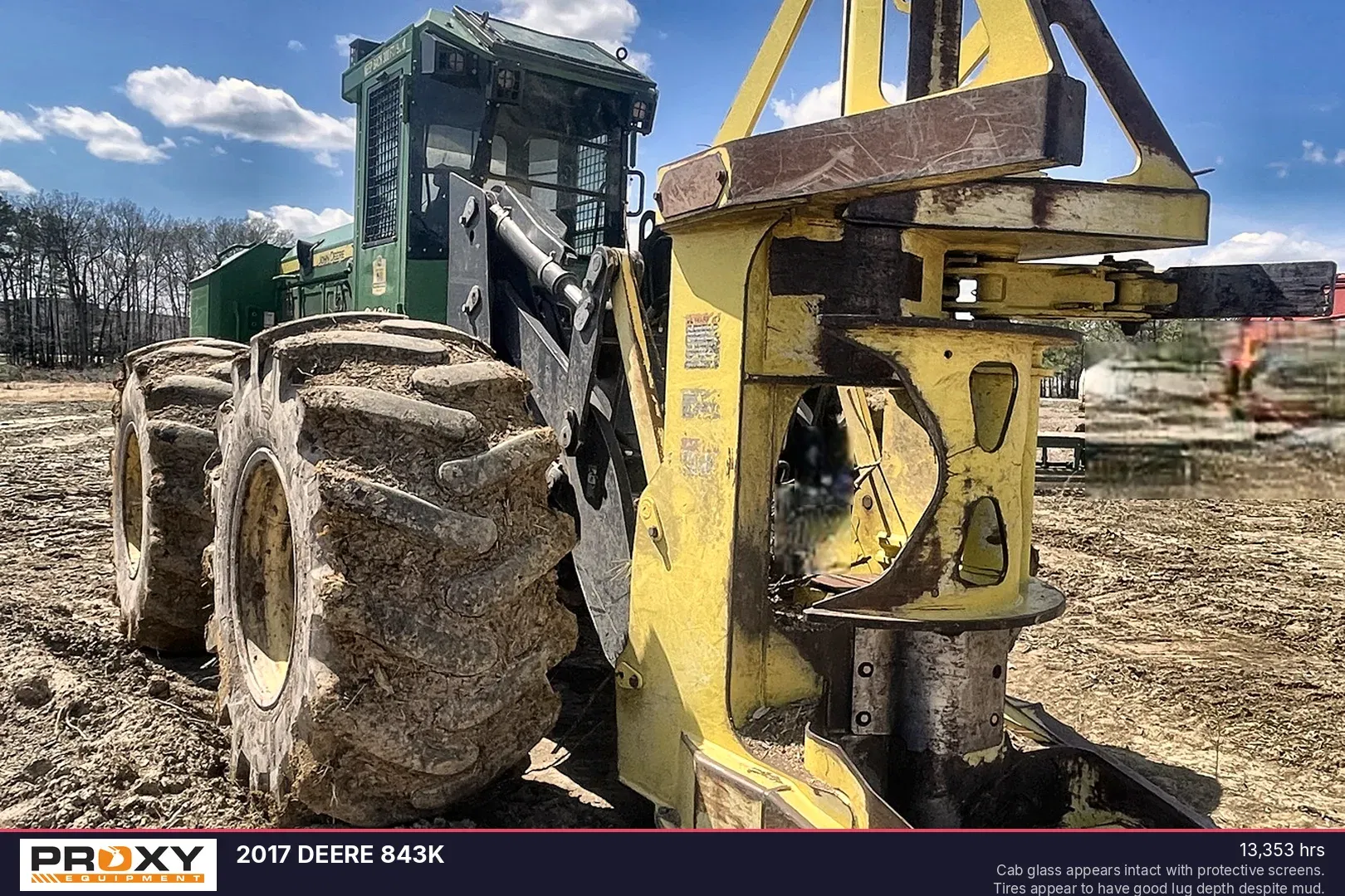 2017 John Deere 843K Equipment Image0
