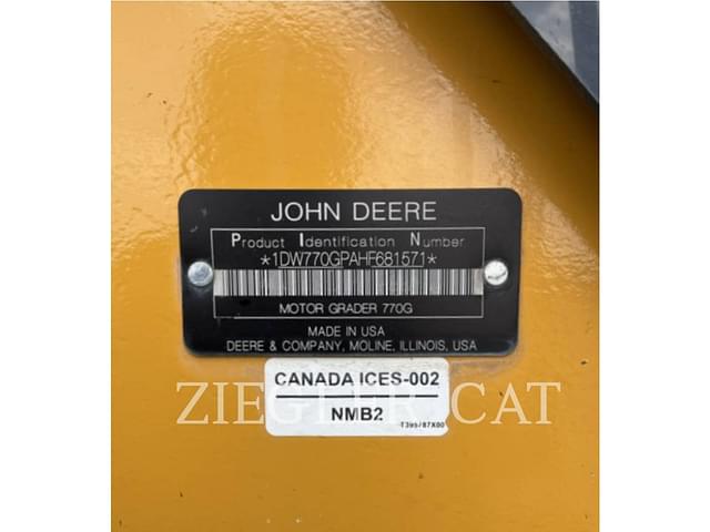 Image of John Deere 770GP equipment image 2