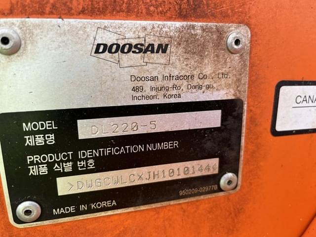 Image of  Doosan DL220-5 equipment image 4