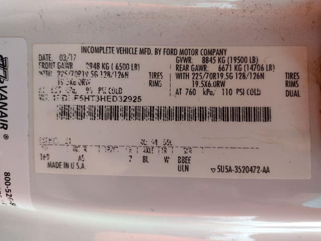 Image of Ford F-550 equipment image 4