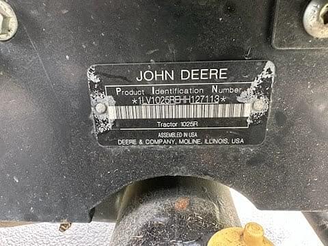 Image of John Deere 1025R equipment image 2